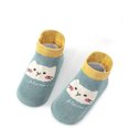 thumbnail image 6 of ZCFZJW Cute Cartoon Pattern Baby Floor Socks Summer Toddler Kids Boys Girls Anti-Slip Slipper Shoes Home Indoor Soft Soled Shoes Socks Z12-Green 3-5 Years, 6 of 6