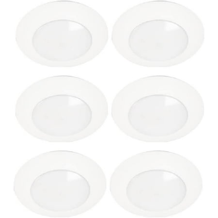 

Halo HLC6099301EWH-6BP Surface Mount LED Recessed Light Dedicated 3000K CCT 6 Pack 6 Inch White