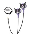 thumbnail image 4 of Hello Kitty 2-in-1 Wireless Bluetooth Headphones with Wired Earbuds - Foldable, Adjustable & Padded Headband, Onboard Controls, Squishy Ear Cups, Aux Cable Connectivity, Handsfree Calling, 4 of 6