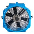 thumbnail image 3 of MOUNTO AM25AX 2 velocidades 1/4 HP 4000 CFM 18 pulgadas ventilador axial ventilador de aire con carcasa roto-molde para restauración de daños por agua, refrigeración de aire, ventilación y secado - Po, 3 of 5