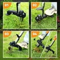 thumbnail image 3 of Weed Puller Tool,Detachable Weed Puller Stand Up Weeding Tools Heavy-Duty Stainless Steel 3-Claw with 39.3" Long Handle,Garden Tools for Lawn and Yard Without Bending or Kneeling, 3 of 7