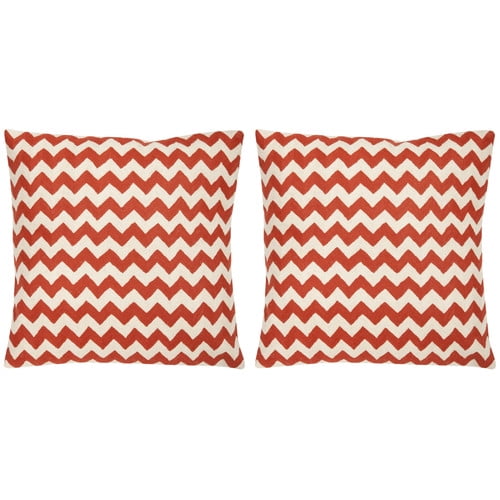 Safavieh Jace Cotton Indoor Throw Pillow (Set of 2)