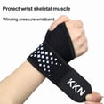 thumbnail image 4 of 1/2Pack KKN Version Profession Wrist Support , 5~18 YEARS Adjustable Strap Reversible Wrist Brace for Sports Protecting/Tendonitis Pain Relief/Carpal Tunnel/Arthritis/Injury Recovery, Right&Left, 4 of 10