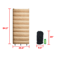 thumbnail image 6 of Jasper 10°F Canvas Sleeping Bag  – Heavy Duty Cold Weather Rectangular Sleeping Bag for Camping, 6 of 10