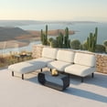 thumbnail image 2 of Aperto Accent Chair Beige, 2 of 7