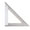 180mm, variant on YongCo GREENER Ruler 120mm/180mm Stainless Triangle Ruler for Carpentry Woodworking Measuring Tools Measurement Ruler
