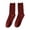 A-Wine375, variant on Yuanlong Womens Crew Socks Plain Ribbed Knit Cotton Mid Calf Socks Soft Stretchy Comfort All-Season Casual Daily Socks