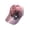 Pink, variant on Women's Summer Sequin Baseball Cap with 3D Butterfly Embellishment, Adjustable Trucker Hat