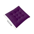 thumbnail image 2 of COFEST Crystal Velvet Cushion Home Chair Cushion Simples and Comfortable Modern Computer Chair Cushion Dark purple, 2 of 8