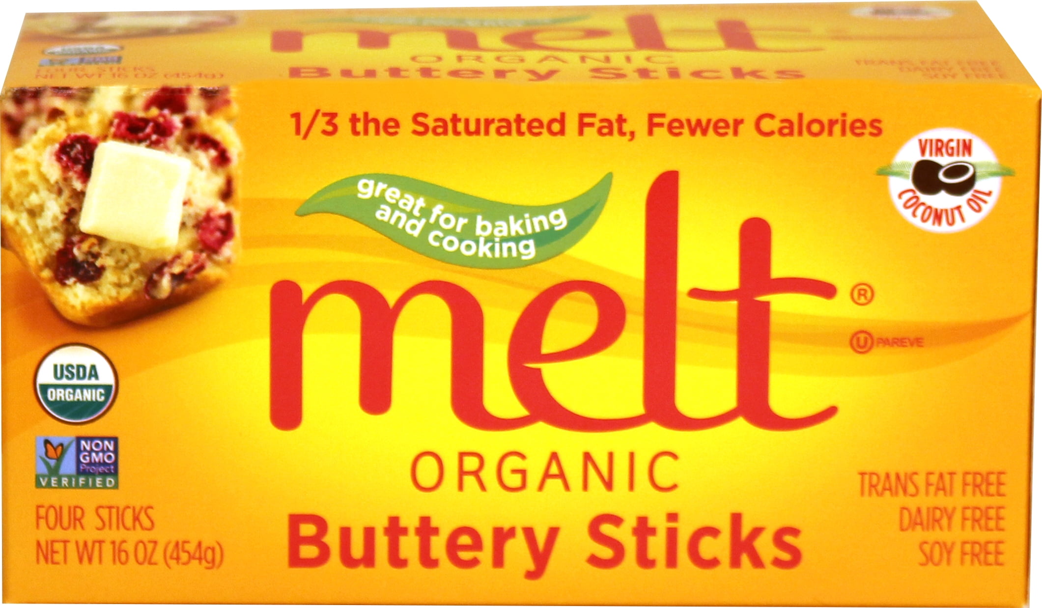 Melt Organic Buttery Sticks, 16 oz., 4 Ct