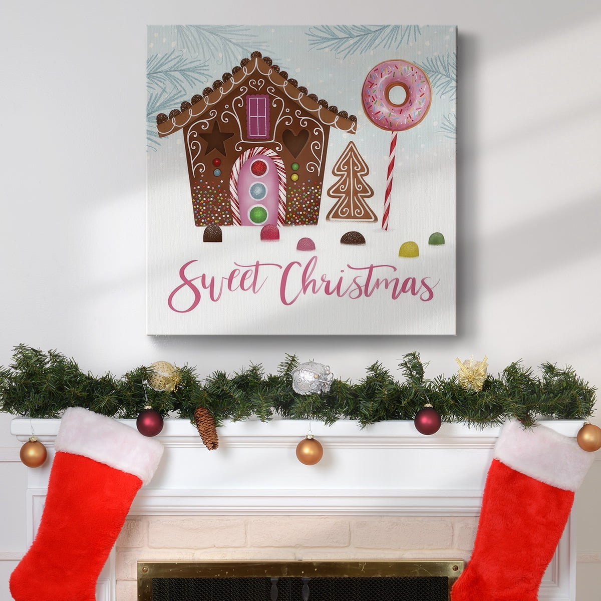 Sweet Holidays I- Gallery Wrapped Canvas