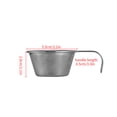 thumbnail image 4 of Worallymy Taza de agua 304 Acero inoxidable 50ml Taza de bebida para acampar Mini taza de vino plegable portátil para exteriores, 1pc Worallymy JD735802115, 4 of 7