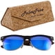 thumbnail image 1 of Gafa de Colores Modernas Grand Tour Polarized Blue Polarizado+UV400 Policarbonato Madera de Ébano, 1 of 1