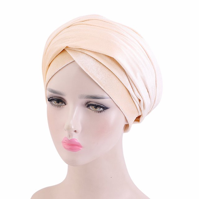 Women Scarf Bonnet Hat Turban Hair Head Cover Cap Wrap Muslim Baseball Caps