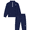 Medieval Blue, variant on Toddler Unisex Half Zip Pullover and Jogger Set, 2 Piece, Sizes 12M-5T