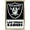 Gold Framed Version, variant on NFL Las Vegas Raiders - Logo 21 Wall Poster, 14.725" x 22.375"