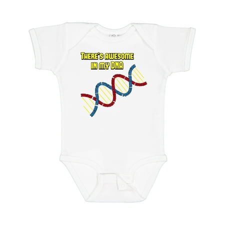 

Inktastic Awesome DNA Gift Baby Boy or Baby Girl Bodysuit