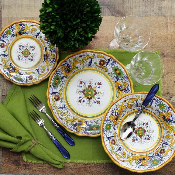 Raffaellesco Deluxe Espresso Set-Deruta Ceramic