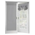 thumbnail image 1 of Cortinas con panel de puerta francesa, juego de 2 gris 66*203cm, 1 of 6