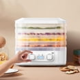 thumbnail image 2 of Digital Touch Control Home Freeze Dryer Machine, Multi-Layer Food Freeze Dryer for Fruits, Meats, Meals & Home Kitchen Use,White, 2 of 7