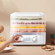 Digital Touch Control Home Freeze Dryer Machine, Multi-Layer Food Freeze Dryer for Fruits, Meats, Meals & Home Kitchen Use,White