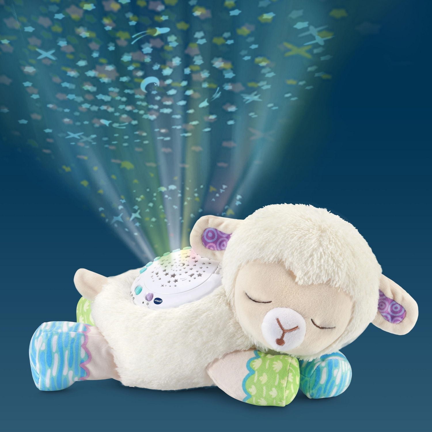 VTech 3-in-1 Starry Skies Sheep Soother™ - French Version, Birth+
