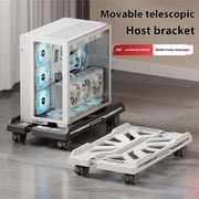 Adjustable Mobile CPU Stand Computer Tower Stand for Gamers and Students