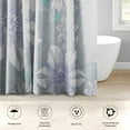 thumbnail image 3 of 4 Pcs Bathroom Sets with Shower Curtain and Rugs, Green Blue Orange Rainbow, Bathroom Decor Red Yellow It Paint Shower Curtain Sets for Bathroom Decor, 3 of 4
