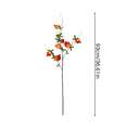 thumbnail image 3 of CuiLiyq 1 Pcs Artificial Pomegranate Branches, 36.6 Inch Faux Fruit Tree Stems with Foam Fruits for Home Living Room Table Vase Floral Arrangement Decor, 3 of 6