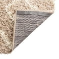 thumbnail image 5 of Unique Loom Trellis Shag Collection Area Rug - Ruth (2' 7" x 12' Runner Light Brown/Ivory), 5 of 11