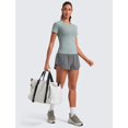 thumbnail image 3 of Remera CRZ YOGA Sin Costuras, Transpirable, para Gimnasio y Yoga, Talle Grande, 3 of 5