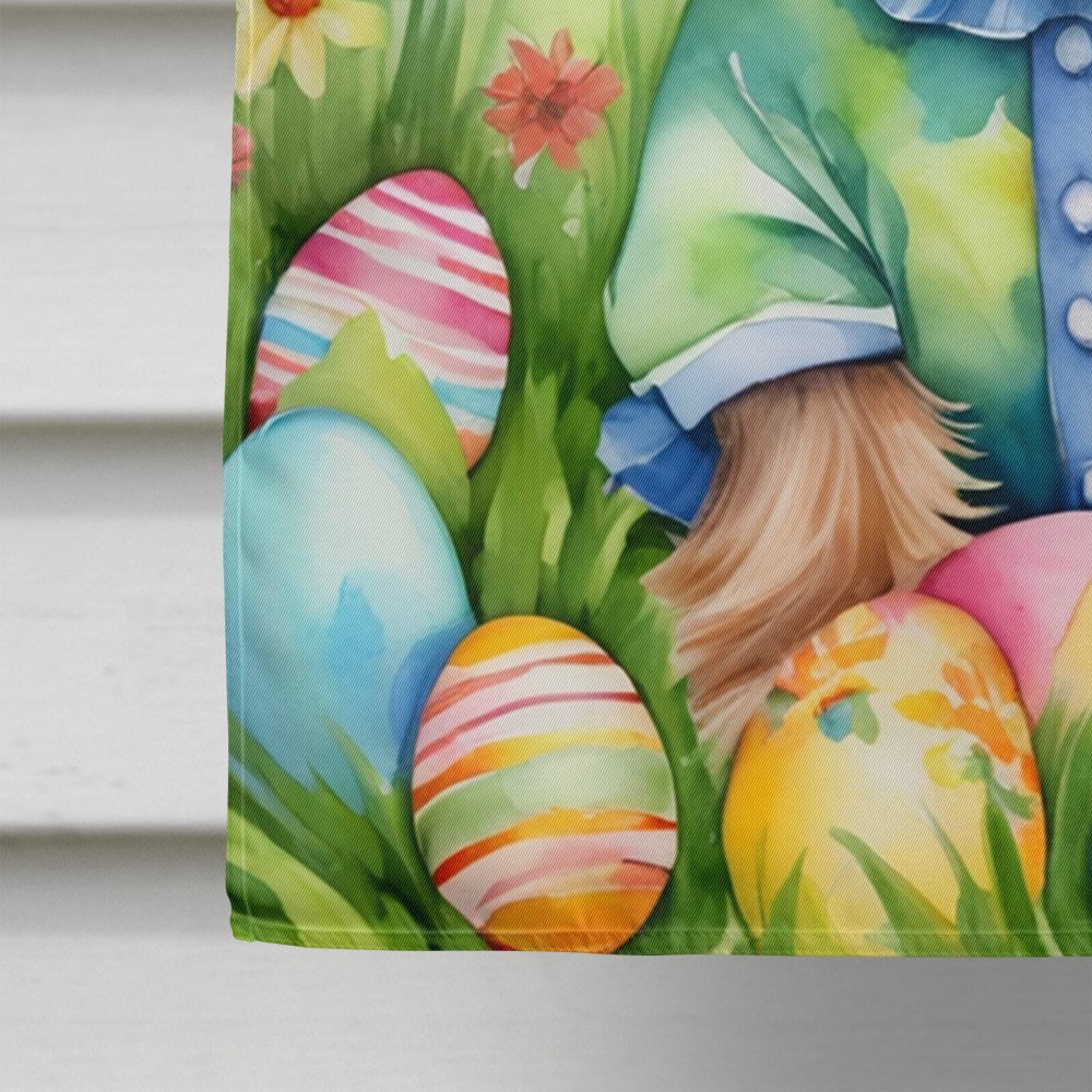Yorkshire Terrier Easter Egg Hunt House Flag 28 in x 40 in