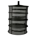 thumbnail image 3 of Almencla 4 Layer Plant Hanging Dry Mesh Net Hanging for Hydroponics Plants Ventilated black zipper, 3 of 8