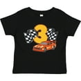 thumbnail image 3 of Inktastic Number Three Race Car Boys or Girls Toddler T-Shirt, 3 of 5