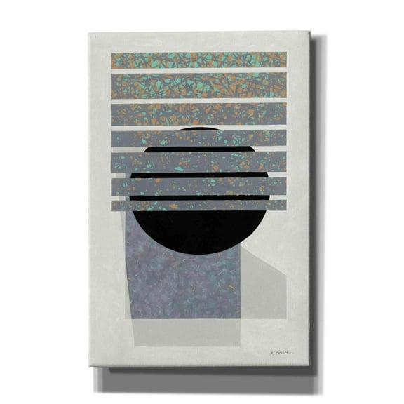 Epic Graffiti 'Full Moon II V2' by Mike Schick, Giclee Canvas Wall Art, 40"x60"