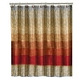 thumbnail image 2 of Zahari Home 13pc Miramar Bathroom Shower Curtain Sets Shower Curtain & 12 Shower Bathroom Hooks Modern Classic Luxury Contemporary Decor Multi Color Shower Curtain Set, 2 of 3