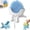 #A, variant on Cute Hanging Sponge Holder with Drainage, 2026 New 3D Printing Dish Sponge Holders with Legs Keeps Your Sponge Dry & Smiling, Funny Sponge Stand for Kitchen Sink & Counter Decor (Without Sponge)