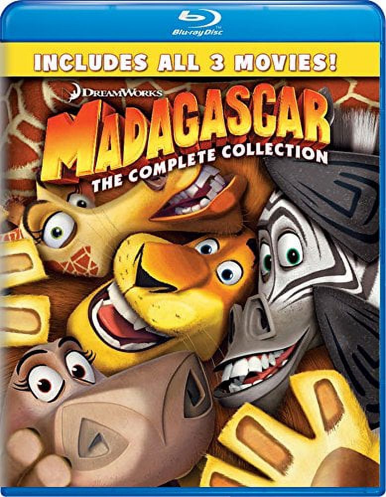Madagascar: Complete Collection 1-3 (Blu-ray), Dreamworks Animated, Kids & Family - image 2 of 3