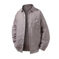 thumbnail image 3 of Flannel Shirt for Men, Casual Loose Fit Long Sleeve with Button Front and Chest Pocket in Checkered Plaid Pattern for Fall and Winter, 3 of 4