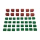 thumbnail image 1 of Piezas de Repuesto para Juegos de Hotel perfecl Accesorios Suplementarios 12 casas rojas y 32 casas, 1 of 8