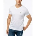 thumbnail image 6 of Lacoste Men's Regular Fit V Neck T-Shirt Red Size 6, 6 of 14
