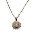 thumbnail image 1 of MEDALLA DE VIRGEN DE GUADALUPE LUXURY Y CADENA DE ORO LAMINADO, 1 of 5