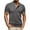 Grey, variant on Men's Casual Short Sleeve T-Shirt Solid Color Letter Print Stripe Stitching Comfortable Spring Summer Top Mens Casual Crew Neck Basic Tees