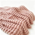 thumbnail image 2 of Bubble Textured Throw Blanket Chunky Plush Cover For Bed Sofa And All Season Use, 2 of 7