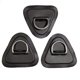 thumbnail image 2 of 6 hebillas de anilla en D de acero inoxidable para kayak, parches de PVC con anilla en D circulares para tabla de surf, balsa, bote inflable, 2 of 4