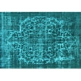 thumbnail image 1 of Ahgly Company Indoor Rectangle Oriental Light Blue Industrial Area Rugs, 5' x 7', 1 of 4