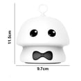 thumbnail image 2 of Mushroom Night Light Usb Smart Creative Silicone Desk Lamp Black, 2 of 5