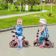 thumbnail image 3 of Costway Baby Balance Bike Toddler Riding Toys  w/ 4 Wheels Pink, 3 of 10