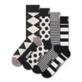thumbnail image 2 of Happy Socks Unisex Socks Cotton Black 36-40, 2 of 8