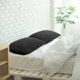 thumbnail image 2 of REGALWOVEN Soft Microfiber Pillowcases Set of 2 Pillowcases Standard Black 20"x26", 2 of 7